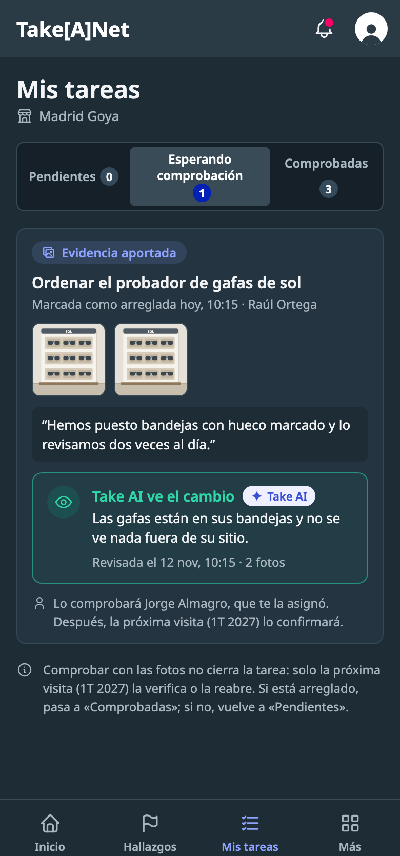 Mis tareas con «Take AI ve el cambio»